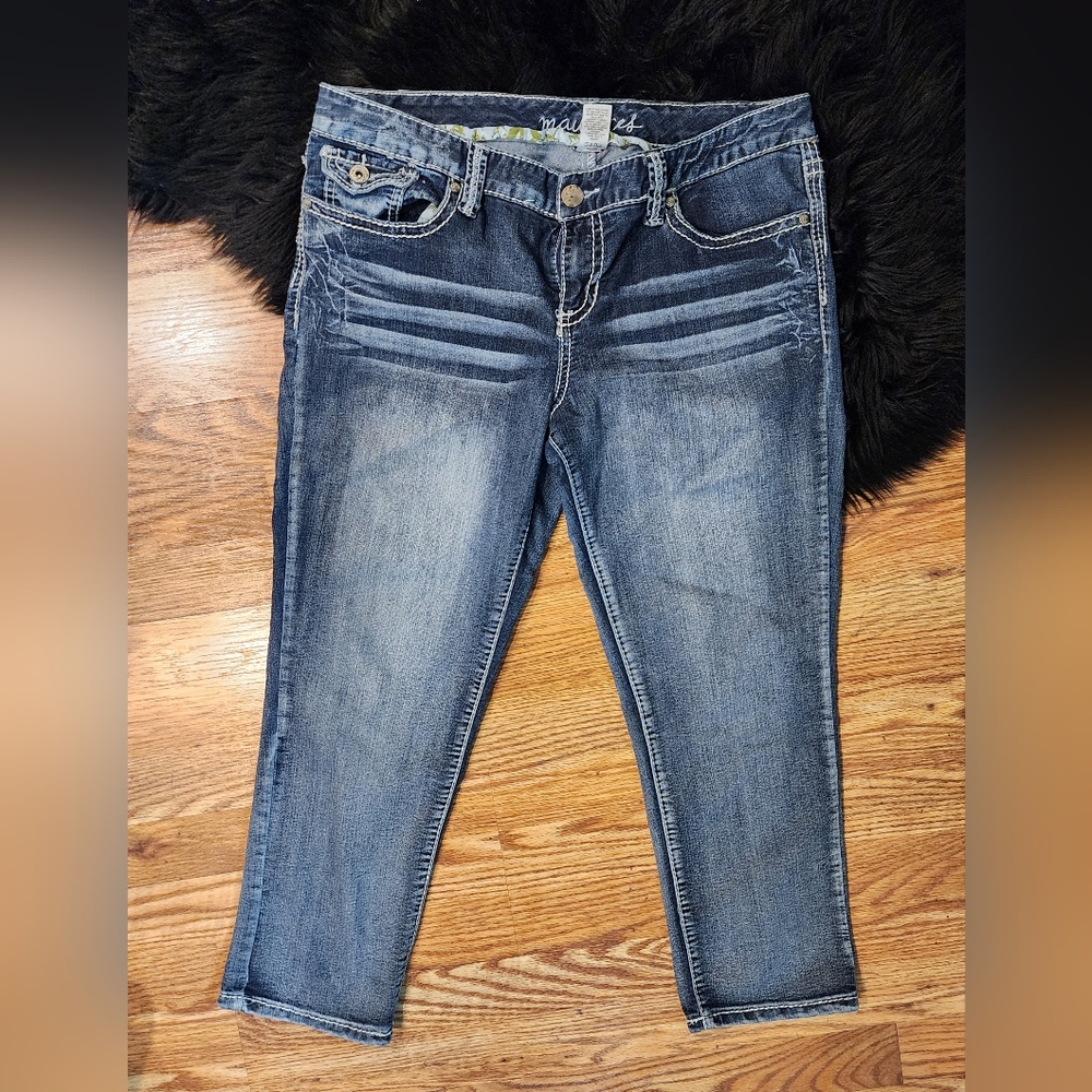 Maurices Blue Skinny Jeans Sleek Denim Fit